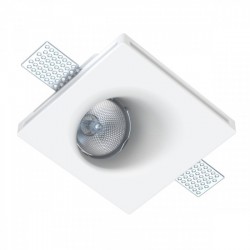 ΧΩΝΕΥΤΟ ΓΥΨΙΝΟ ΟΡΟΦΗΣ 1x GU10 max 10W - Spotlight