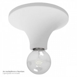 Πλαφονιέρα Γύψινη Οροφής 1xE27 20W - Spotlight