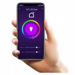 Στρογγυλό LED Panel Χωνευτό Smart 7W CCT-RGB IP44 - Spotlight