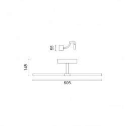 ΦΩΤΙΣΤΙΚΟ ΛΟΥΤΡΟΥ LED 12W 4000K - Spotlight