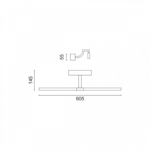 ΦΩΤΙΣΤΙΚΟ ΛΟΥΤΡΟΥ LED 12W 4000K - Spotlight