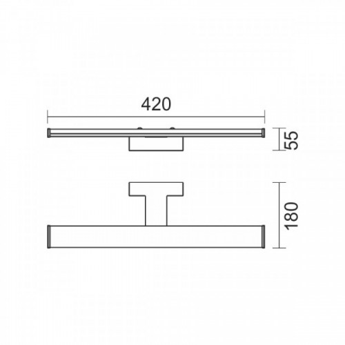 ΦΩΤΙΣΤΙΚΟ ΛΟΥΤΡΟΥ LED 14W 3000K ΧΡΥΣΟ - Spotlight