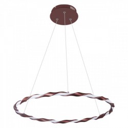 LED Κρεμαστό Φωτιστικό Αλουμίνιο Σε Καφέ 35W 3325Lm 3000K Spotlight