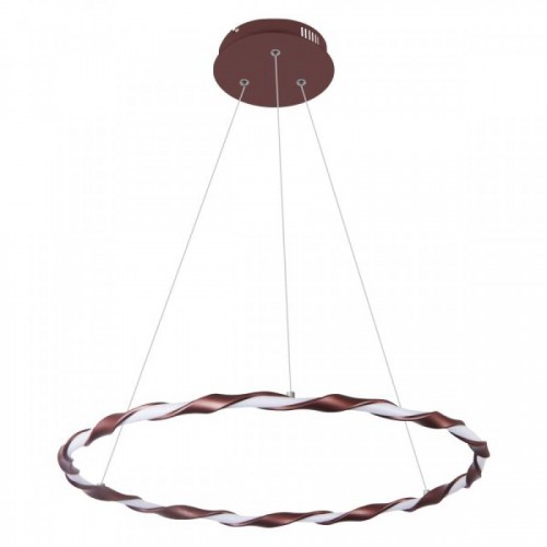 LED Κρεμαστό Φωτιστικό Αλουμίνιο Σε Καφέ 35W 3325Lm 3000K Spotlight