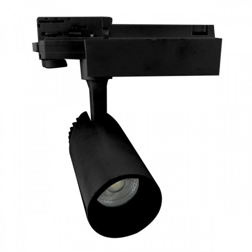 SPOT ΡΑΓΑΣ LED ΡΥΘΜΙΖΟΜΕΝΟ 30W 3000K ΜΑΥΡΟ Spotlight