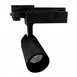 SPOT ΡΑΓΑΣ LED ΡΥΘΜΙΖΟΜΕΝΟ 20W 4000K ΜΑΥΡΟ Spotlight