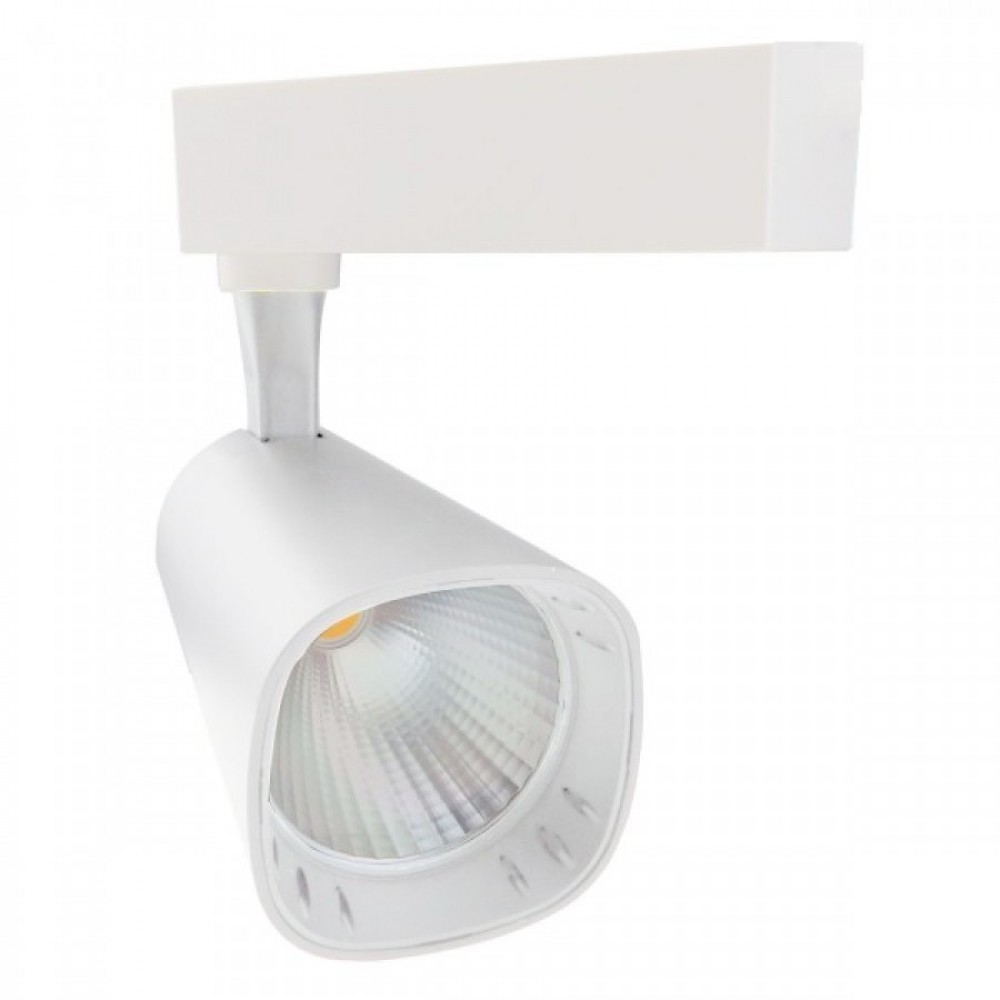 ΦΩΤΙΣΤΙΚΟ ΡΑΓΑΣ LED ΜΟΝΟΦΑΣΙΚΟ 30W 3000K Θερμό Λευκό - Λευκό- Spotlight