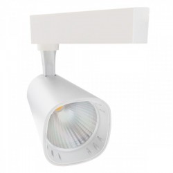 ΦΩΤΙΣΤΙΚΟ ΡΑΓΑΣ LED ΜΟΝΟΦΑΣΙΚΟ 30W 3000K Θερμό Λευκό - Λευκό- Spotlight