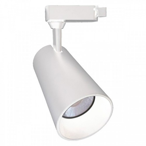 ΦΩΤΙΣΤΙΚΟ ΡΑΓΑΣ LED ΜΟΝΟΦΑΣΙΚΑ 30W 3000K Θερμό Λευκό - Λευκό - Spotlight