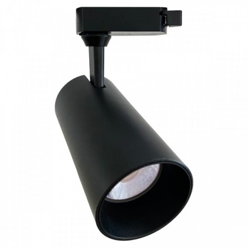 ΦΩΤΙΣΤΙΚΟ ΡΑΓΑΣ LED ΜΟΝΟΦΑΣΙΚΑ 20W 4000K Ουδέτερο Λευκό -  Μαύρο - Spotlight