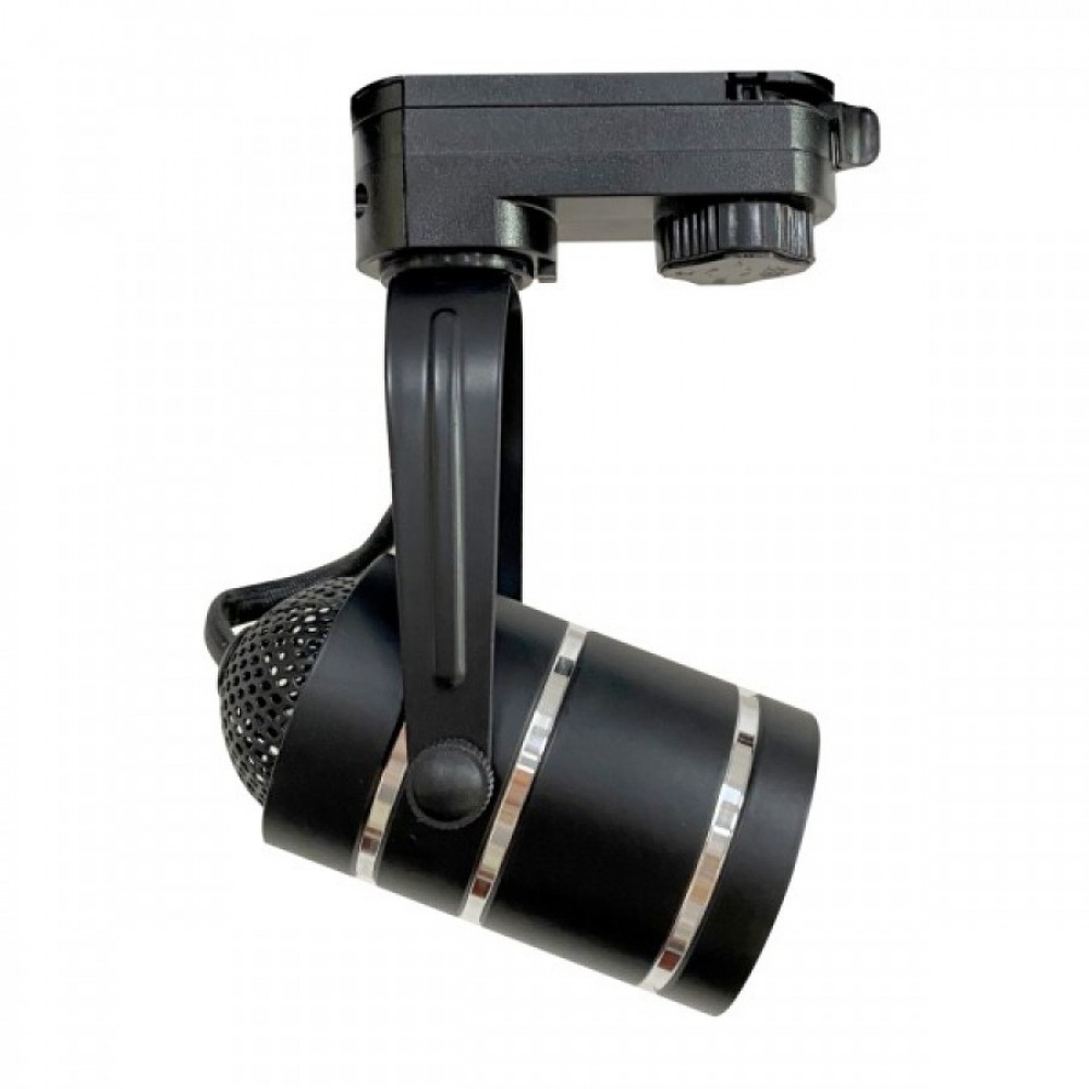 Φωτιστικό Ράγας Τριφασικό Σποτ Μαύρο 1xGU10 max 10W Spotlight
