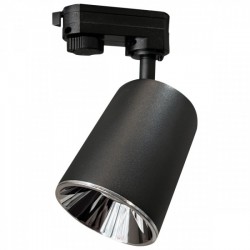 Φωτιστικό Ράγας Τριφασικό Σποτ Μαύρο 1xGU10 max 10W Spotlight