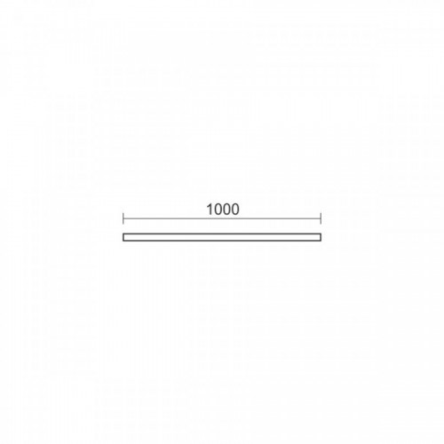 ΜΟΝΟΦΑΣΙΚΗ Ράγα 1 Μέτρο Λευκή - Spotlight