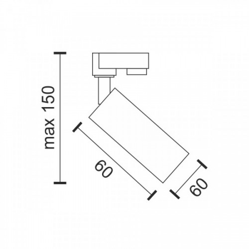 ΦΩΤΙΣΤΙΚΑ ΡΑΓΑΣ GU10 ΜΟΝΟΦΑΣΙΚΗ 10W Λευκή - Spotlight