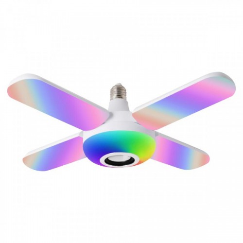 Λάμπα E27 RGB+WHITE ΜΕ BLUETOOTH SPEAKER 40W - Spotlight