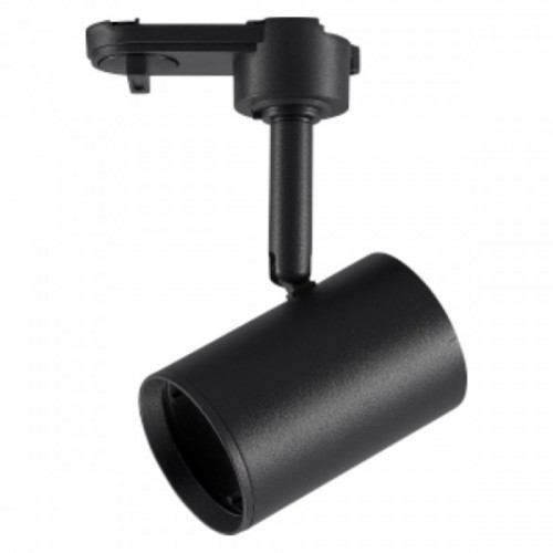 Φωτιστικό Ράγας Δύο Καλωδίων Μονοφασικής Ράγας Μαύρο GU10 Max 10W LED - Spotlight