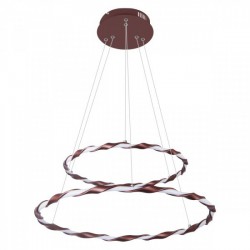 LED Κρεμαστό Φωτιστικό Αλουμίνιο Σε Καφέ 60W 5700Lm 3000K Spotlight