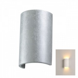Γύψινο Φωτιστικό Τοίχου Ασημί G9 SpotLight