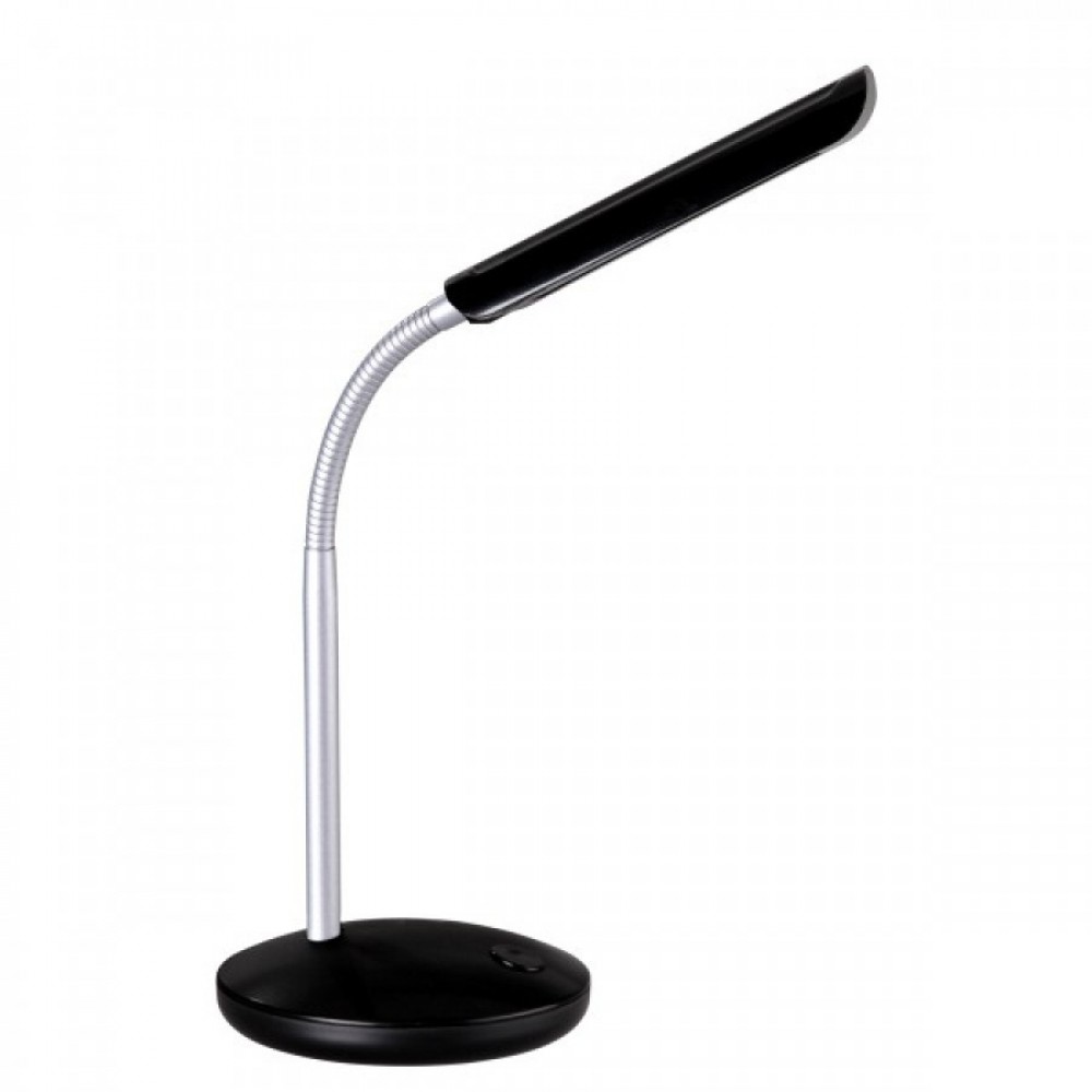 LED Φωτιστικό Γραφείου Εύκαμπτο Σε Μαύρο Χρώμα Με Διακόπτη 5W 4000K Spotlight