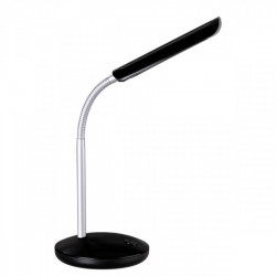 LED Φωτιστικό Γραφείου Εύκαμπτο Σε Μαύρο Χρώμα Με Διακόπτη 5W 4000K Spotlight