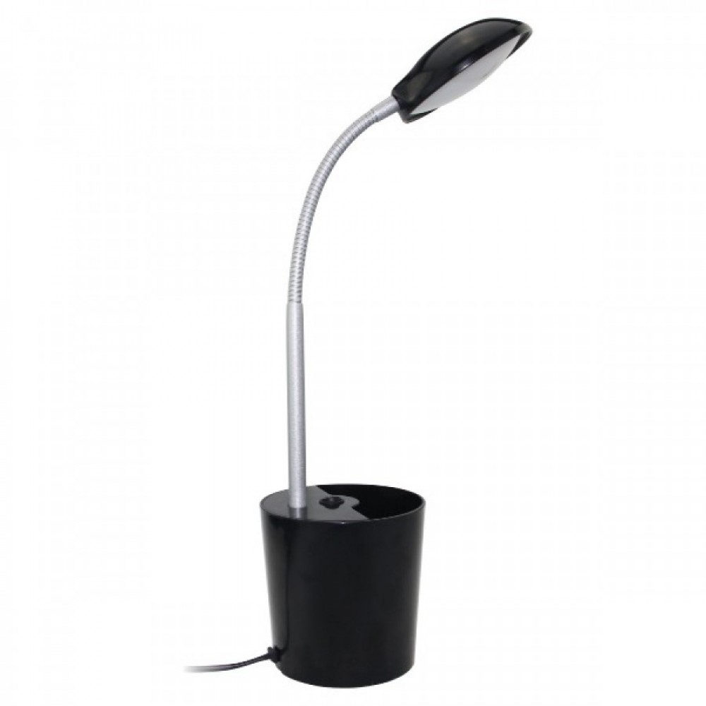 LED Φωτιστικό Γραφείου Εύκαμπτο Με Διακόπτη Σε Μαύρο Χρώμα 5W 4000K Spotlight