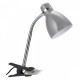 Φωτιστικό Γραφείου Με Κλιπ Ασημί 1x E27 LED 20W max Spotlight