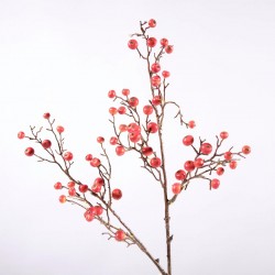 Τεχνητό Κλωνάρι Μούρο Κόκκινο 65 εκ.