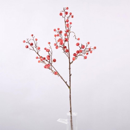 Τεχνητό Κλωνάρι Μούρο Κόκκινο 65 εκ.