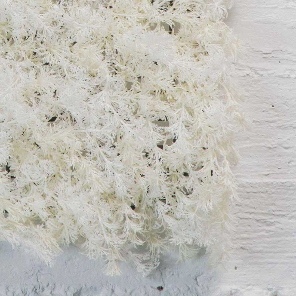 Τεχνητή Φυλλωσιά 'Ασπρη 50x50 εκ