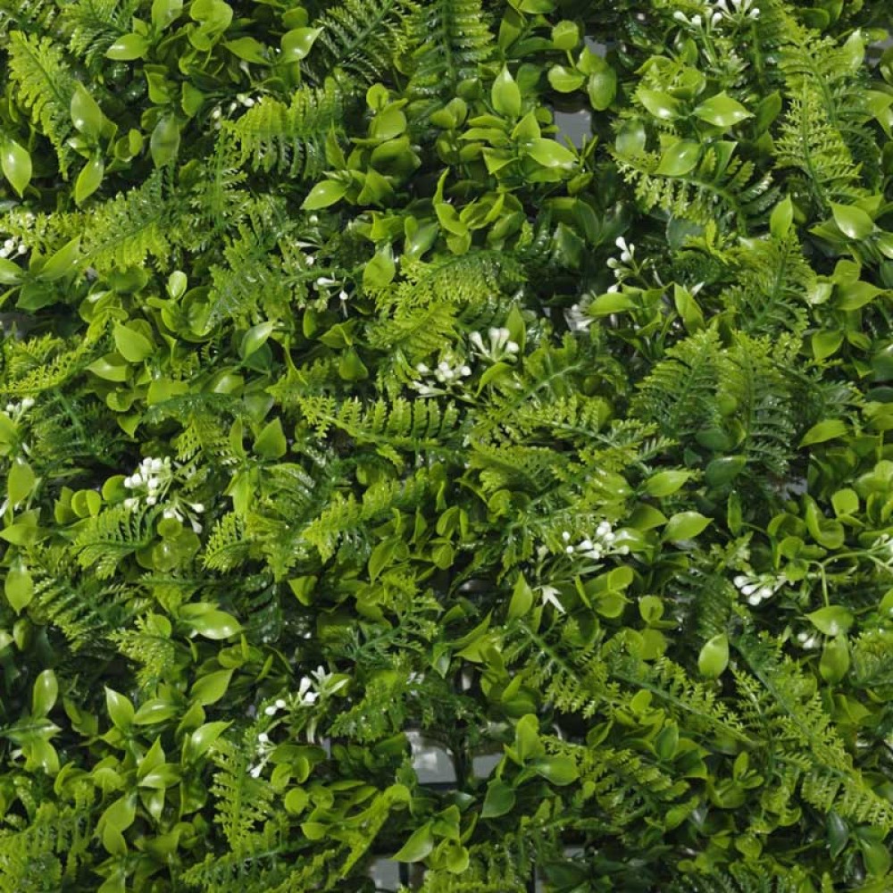 Τεχνητή Φυλλωσιά Φτέρη με Ρούσκο 50Χ50 εκ.