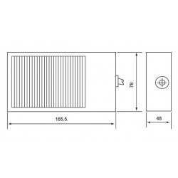 Ποδοδιακόπτης Μεταλλικός 10A FS-1 (CFS-1) CNTD - Top Electronic