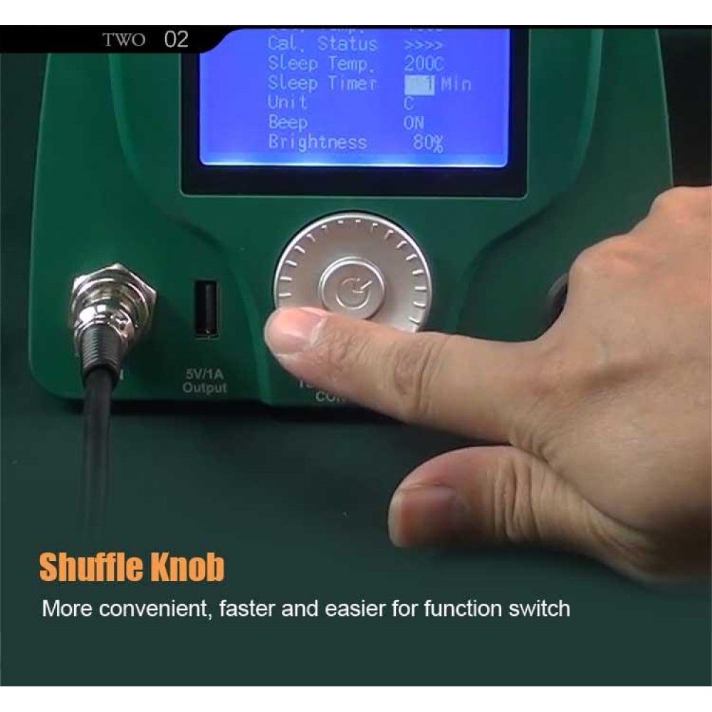 ΣΤΑΘΜΟΣ ΚΟΛΛΗΣΗΣ 90W ΚΕΡΑΜΙΚΟΣ LCD ESD+USB SS-259B S/PRO'SKIT