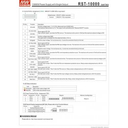 ΤΡΟΦΟΔΟΤΙΚΟ 9600W/24V/400A PFC 3Φ RST-10000-24 MEAN WELL
