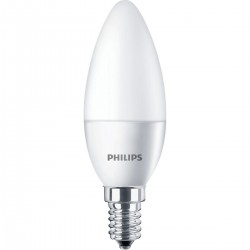 LED Λάμπα Κερί E14 7W 806LM ΟυδέτεροΛευκό 4000K  Philips