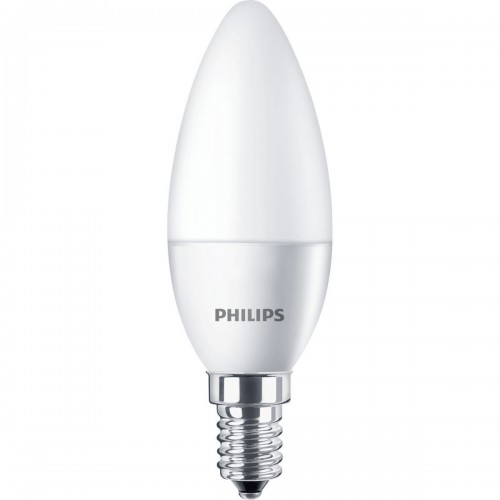 LED Λάμπα Κερί E14 7W 806LM ΟυδέτεροΛευκό 4000K  Philips