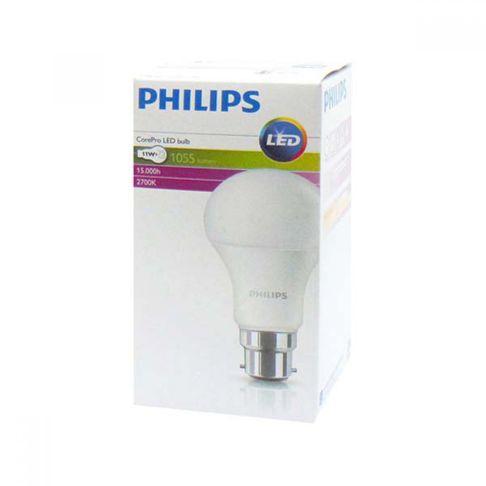 LED Λάμπα A60 B22 11W 1055LM 200° 2700K  - Philips