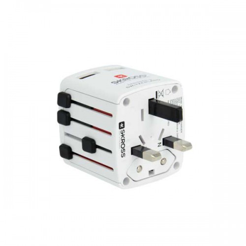 ADAPTOR UNIVERSAL Σε 2 USB 2400mA - World Usb Charger - SKROSS