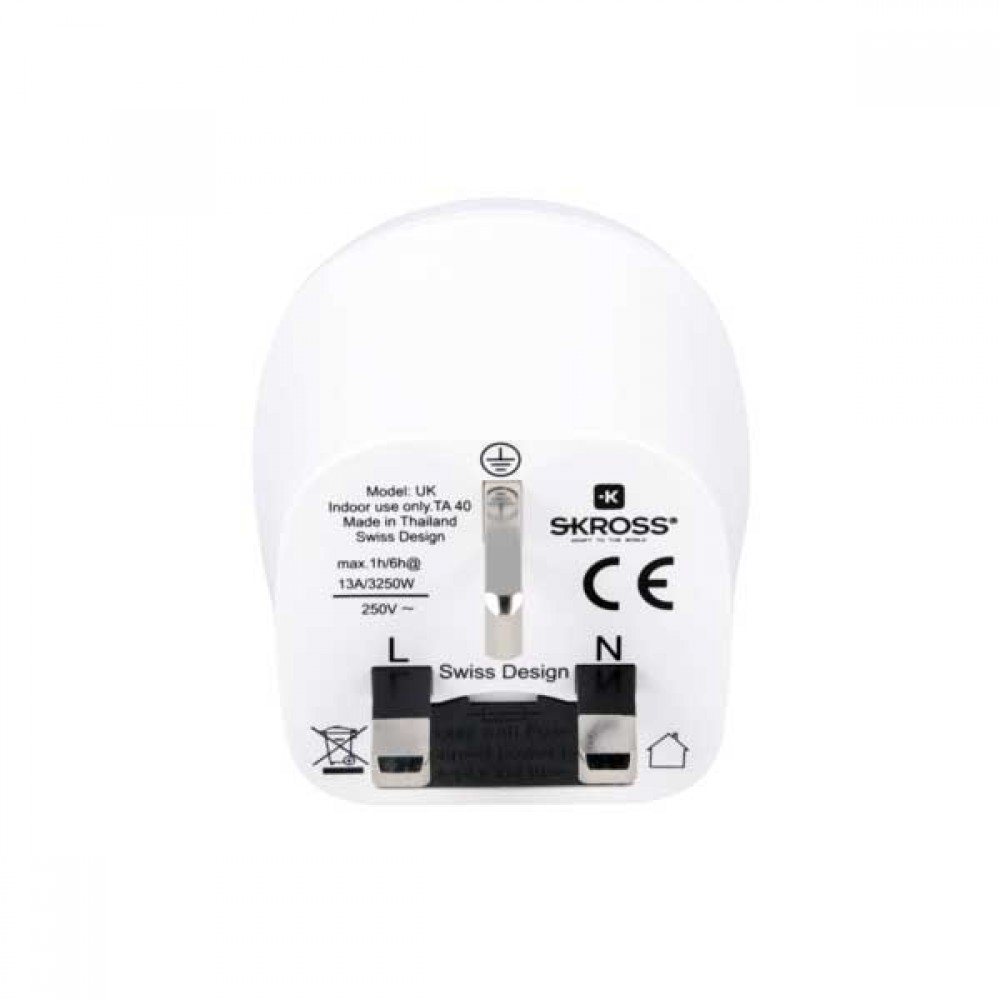 ADAPTOR Αγγλικό Σε Σούκο - Europe to UK - SKROSS