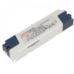 ΤΡΟΦΟΔΟΤΙΚΟ LED 25W/14-24V/1050mA IP30 PLM25E-1050 MEAN WELL