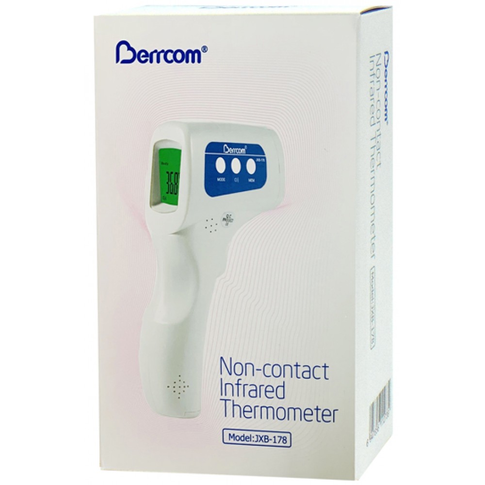 Θερμόμετρο Ανέπαφης Μέτρησης Μετώπου ( 32°C~42.9°C ) JXB-178 - Berrcom