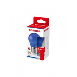 TOSHIBA LED FILAMENT COLOR BLUE G45 E27 4.5W