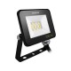 TOSHIBA LED FLOOD LIGHT IP65 10W 3000K BLACK