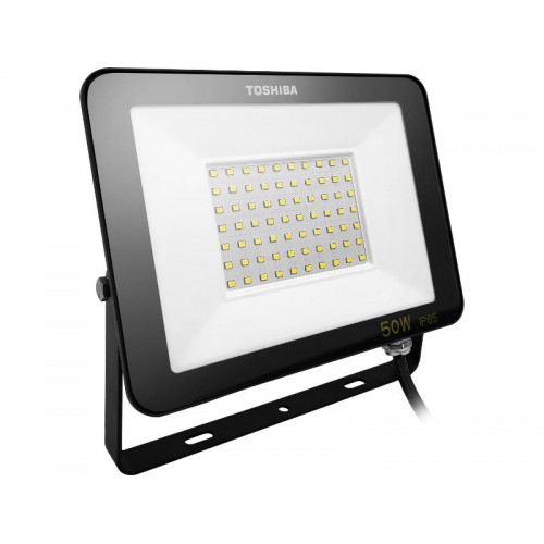 TOSHIBA LED FLOOD LIGHT IP65 50W 6500K BLACK
