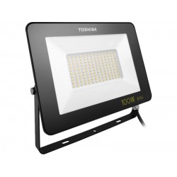 TOSHIBA LED FLOOD LIGHT IP65 100W 6500K BLACK