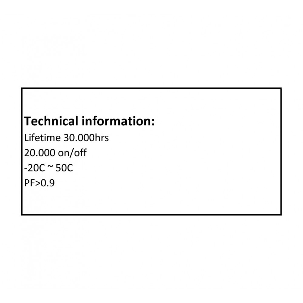 Φωτιστικό Οροφής Professional BACKLIT LED panel 120x30 45W SELV SAMSUNG chip - UNIVERSE