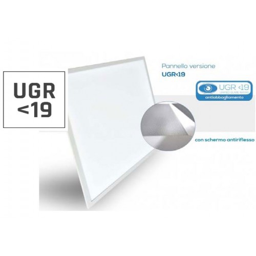 Φωτιστικό Οροφής Professional LED panel 60x60 UGR<19 48W‐ SELV - OSRAM driver 5 Έτη Εγγύηση - UNIVERSE