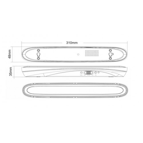 Επαναφορτιζόμενο Φωτιστικό LED με Μπαταρία Λιθίου 8W - Universe
