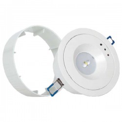 Επαναφορτιζόμενo χωνευτο/εξωτερικό φωτιστικo LED με μπαταρία λιθίου 3W - Universe