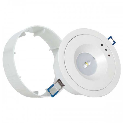 Επαναφορτιζόμενo χωνευτο/εξωτερικό φωτιστικo LED με μπαταρία λιθίου 3W - Universe