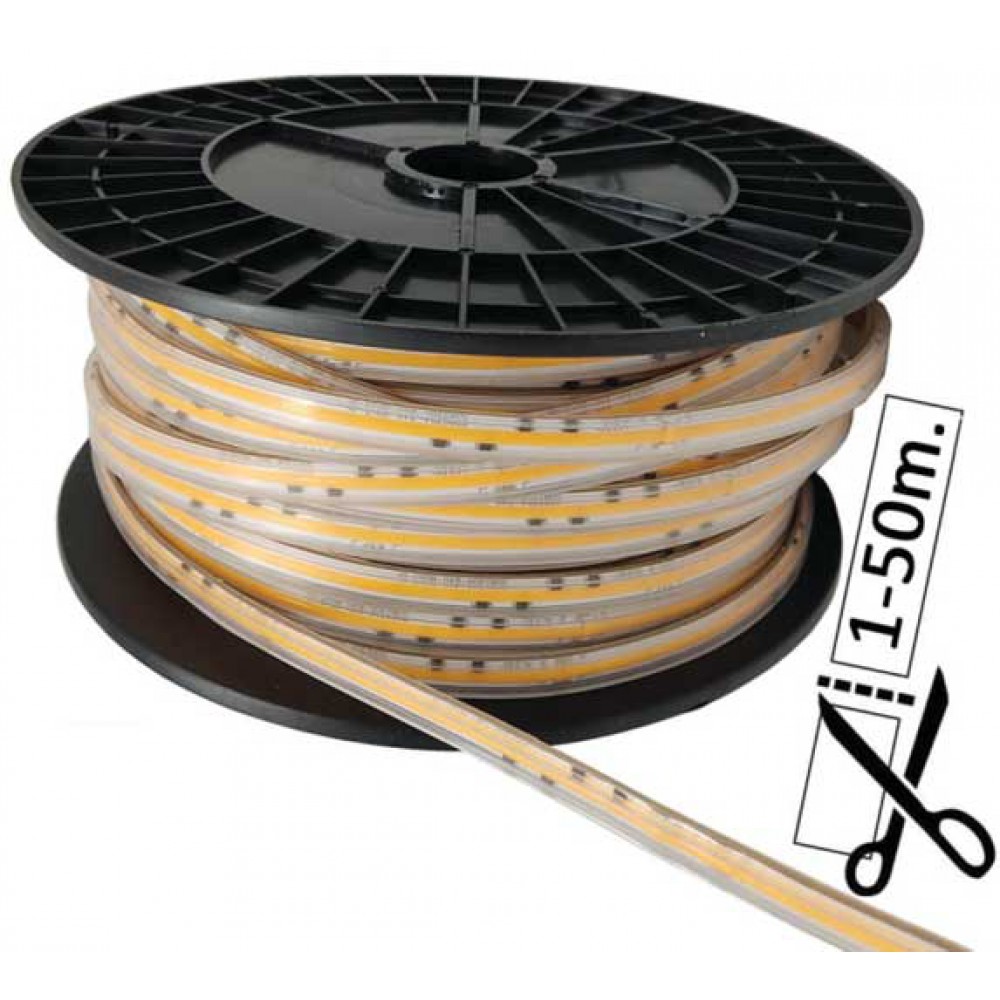 LED Ταινία COB 288 11W Ουδέτερο Λευκό 4000K 230V IP65 UNIVERSE